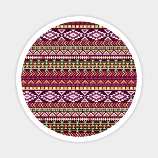 Ethnic pixel ornament #2 Magnet